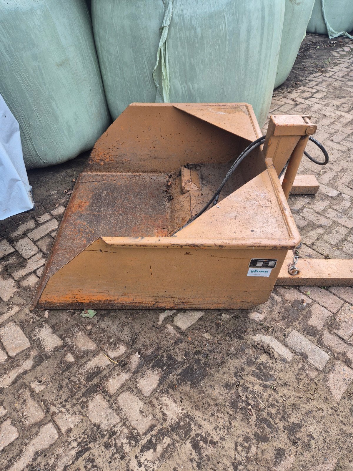 hydraulische kiepbak - 1500 kg draagvermogen, Ophalen, Akkerbouw, Transport