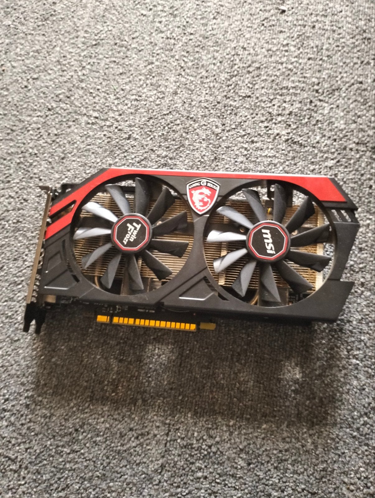 *ONGETEST* MSI Twin frozr n750, Computers en Software, Ophalen, Gebruikt, AMD, HDMI