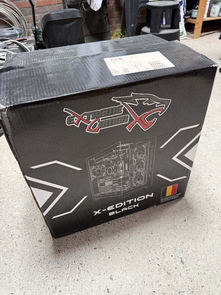 EXTREMEGAMER X BLACK LEVEL 3 UP INTEL Gaming PC, 64 GB of meer, Virtual Reality, EXTREMEGAMER X BLACK, Nieuw