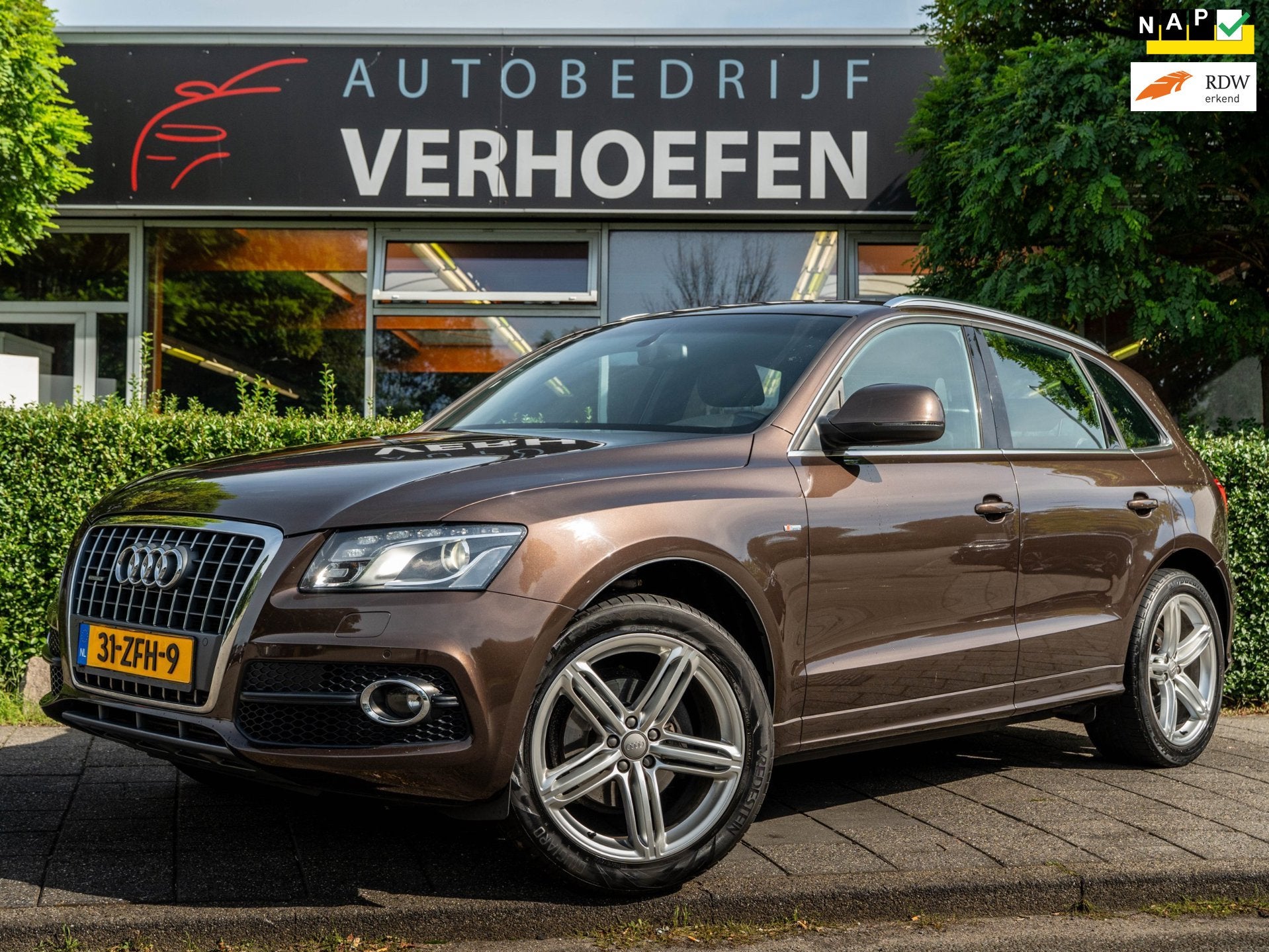 Audi Q5 2.0 TFSI QUATTRO S-LINE | AUTOMAAT | XENON | ELEC TR, Auto's, Automaat, Gebruikt, 4 cilinders, Navigatiesysteem