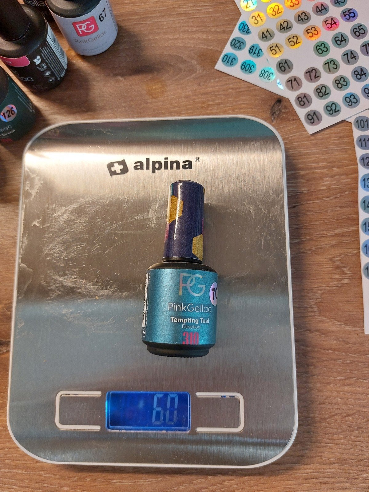 PinkGellac Tempting Teal gellak, Ophalen of Verzenden, Zo goed als nieuw, Overige typen