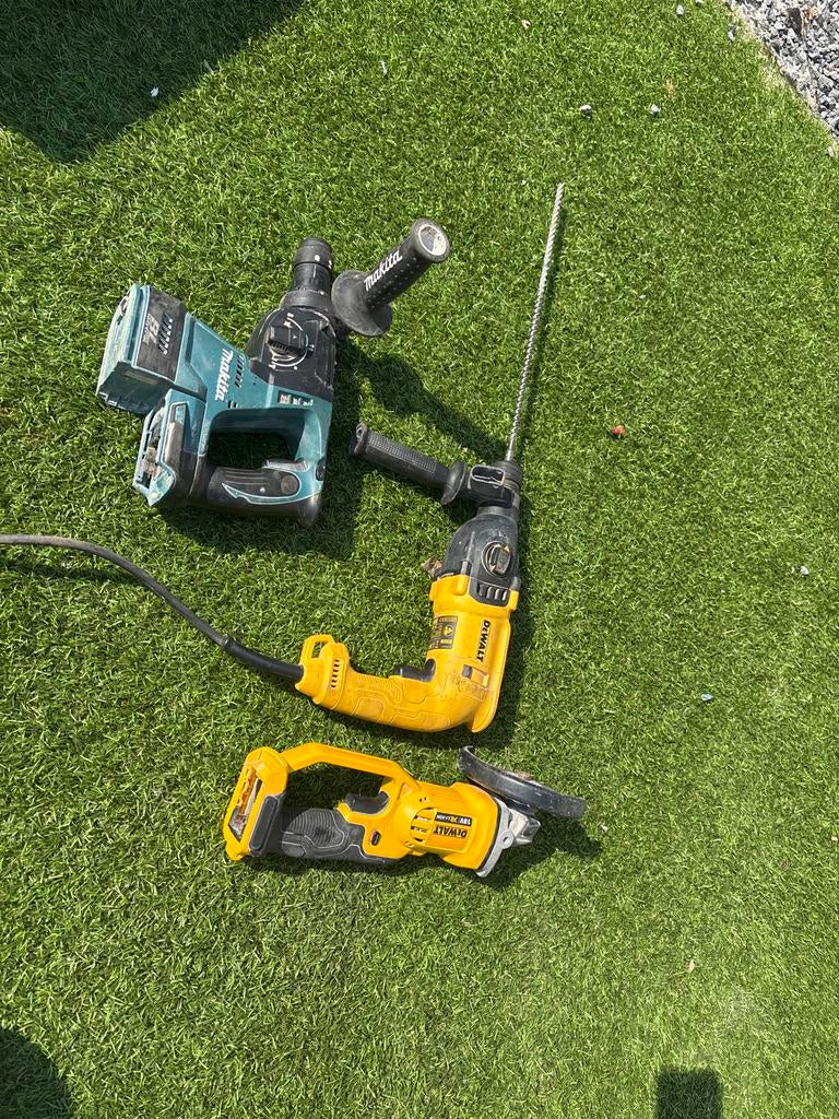 DeWalt Slijptol, DeWalt Boorhamer, Makita Boormachine, Doe-het-zelf en Verbouw, Gereedschap | Boormachines, Ophalen of Verzenden