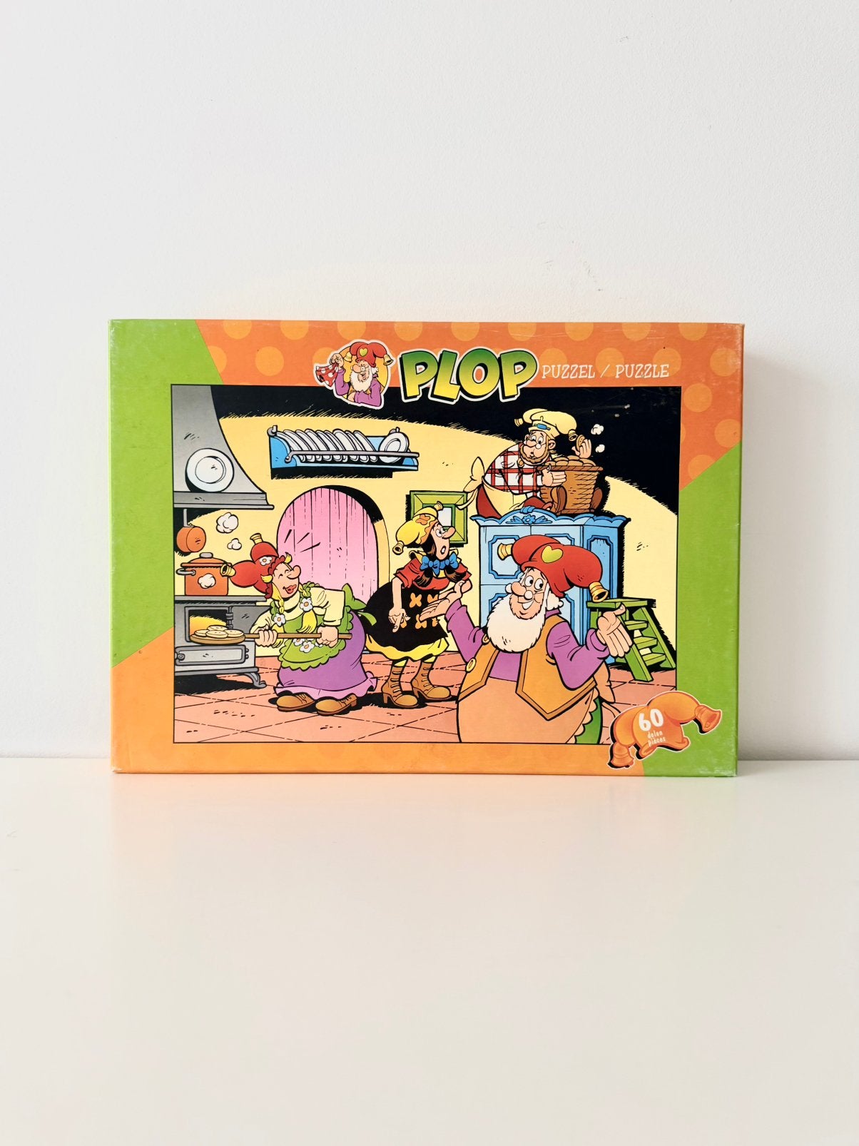 Plop vintage De Melkherberg puzzel, Ophalen, Meer dan 50 stukjes, Zo goed als nieuw, 4 tot 6 jaar