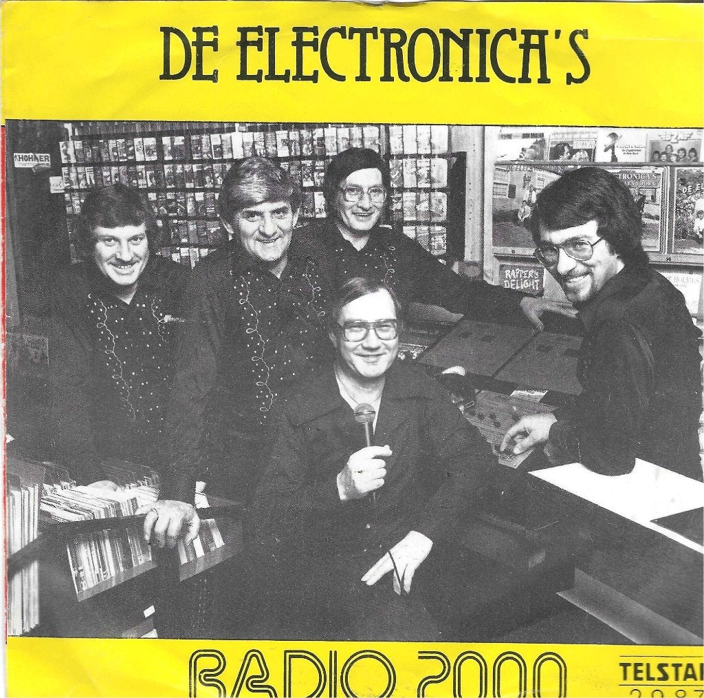 vinyl single  De Electronica's, Ophalen of Verzenden, Gebruikt, Pop