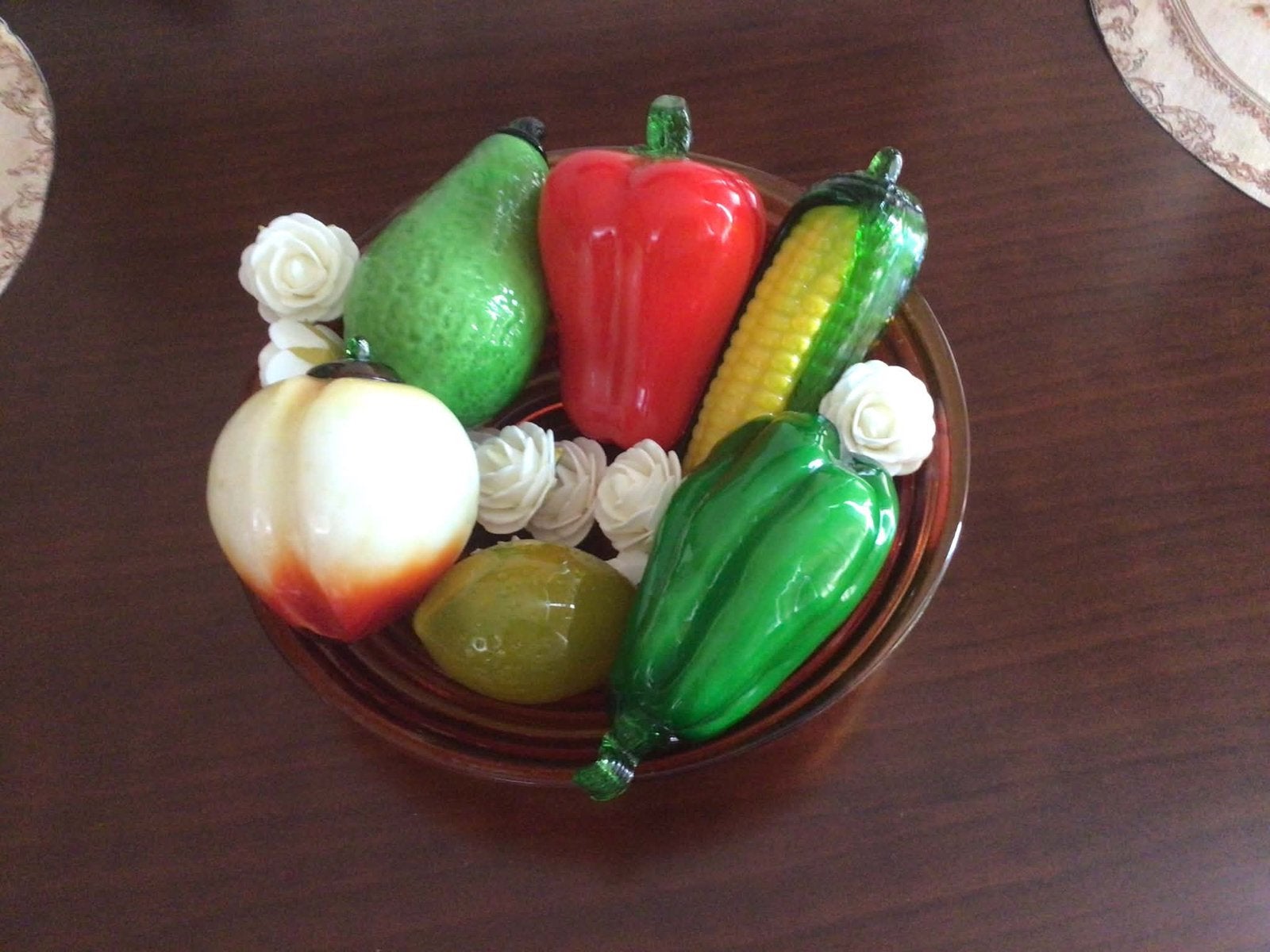 Glas geblazen fruit…murano, Antiek en Kunst, Ophalen of Verzenden