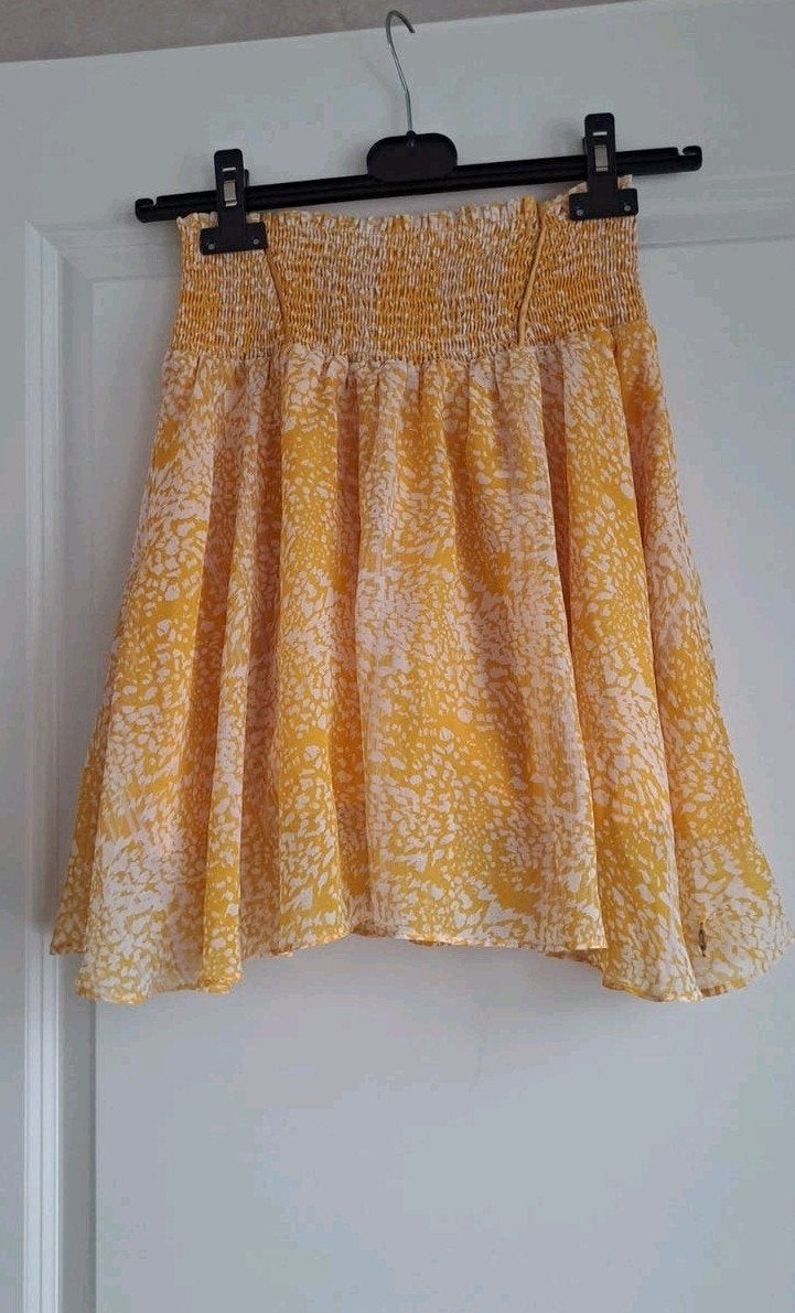 Nikkie zomer rokje maat 32 met vrolijke print, Geel, Ophalen of Verzenden, Zo goed als nieuw, Nikkie