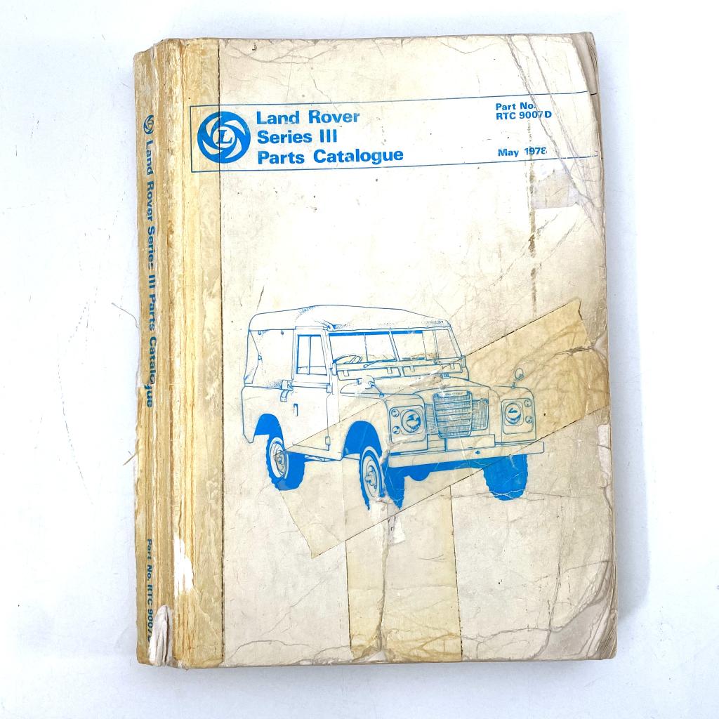 Land Rover series III parts catalogue 1978, Verzenden