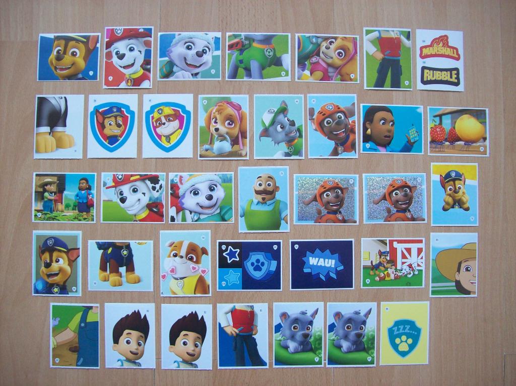 Paw Patrol stickers Aldi Duitsland - 36 stuks - Nickelodeon, Ophalen of Verzenden, Nieuw, Film, Tv of Omroep