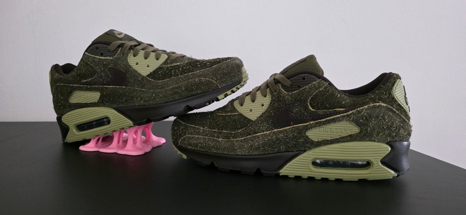 Nike Air Max 90  skunk  Groene Sneakers, Ophalen, Overige kleuren, Sneakers of Gympen, Nieuw