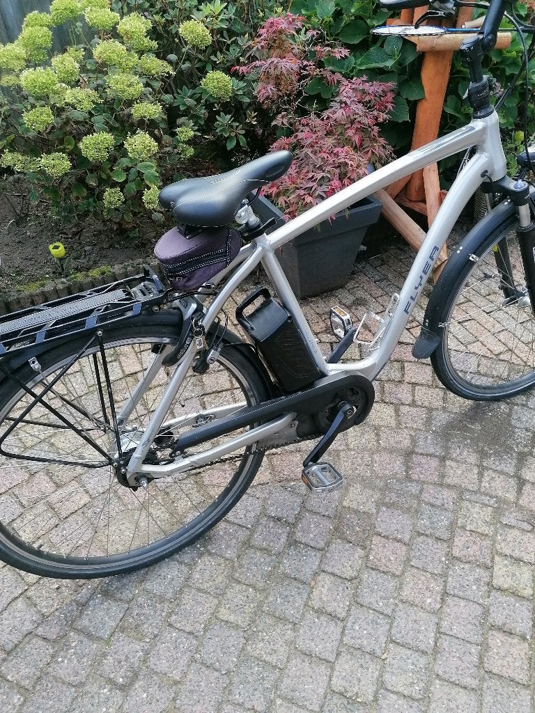 flyer herenfiets, Gebruikt, 50 km per accu of meer, 55 tot 59 cm, Ophalen