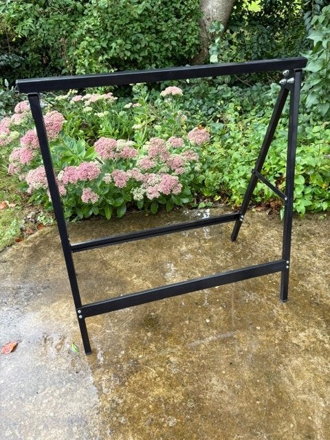 metalen schraag, Ophalen of Verzenden, Zo goed als nieuw, 70 tot 120 cm