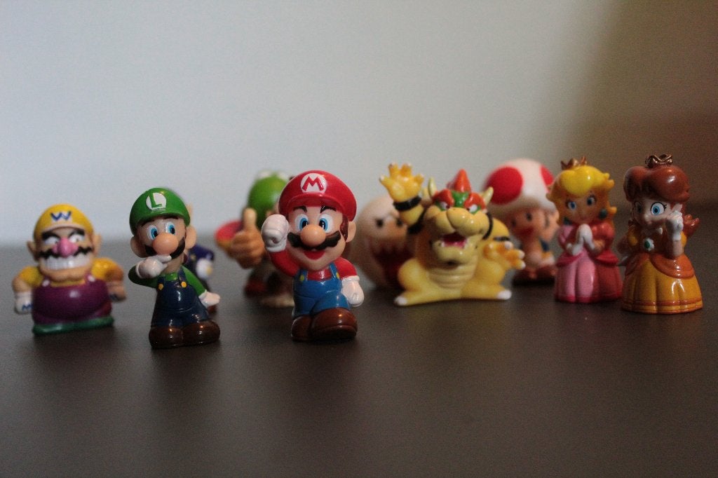 Zeldzaam - 2005 TOMY Mario Party 11 figuurtjes, compleet, Verzamelen, Ophalen of Verzenden, Zo goed als nieuw