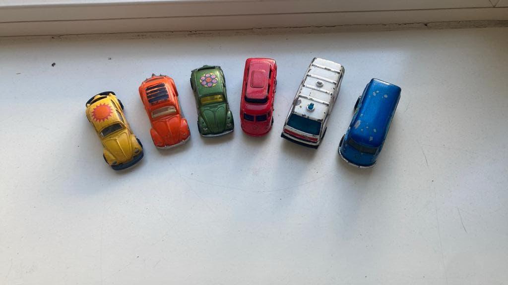 Volkswagen kever en t1 t3 busjes modelautos, Ophalen of Verzenden, Gebruikt, Auto