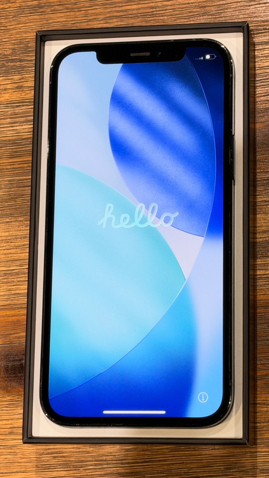 iPhone 12 Pro 256GB Pacific Blue - Zeer nette staat, 256 GB, 75 %, Blauw, Zo goed als nieuw