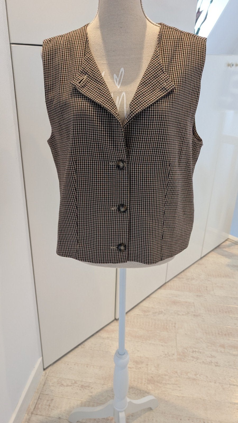 Geruit gilet maat 40/42, Onbekend, Ophalen of Verzenden, Zo goed als nieuw