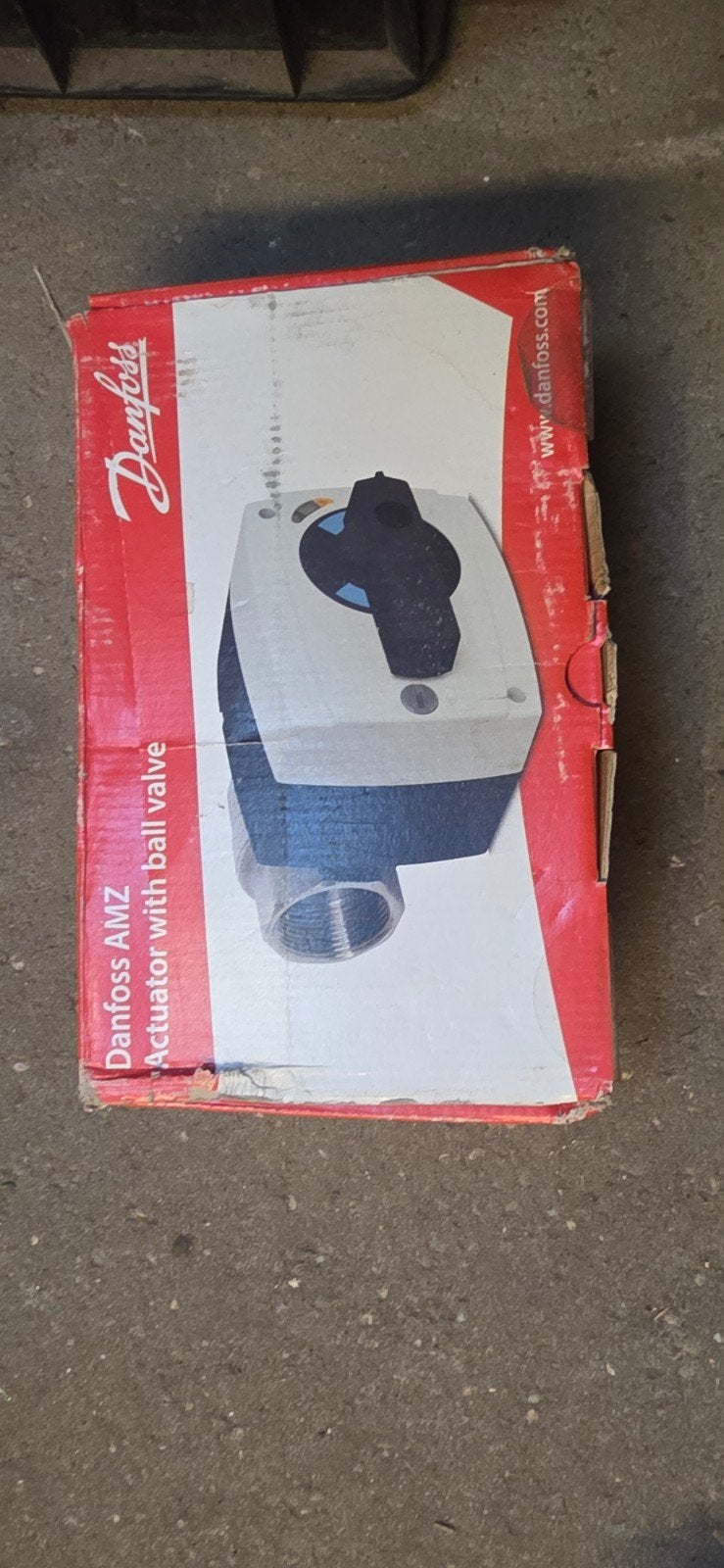 Danfoss AMZ 112 Actuator met kogelkraan 082G5460, Doe-het-zelf en Verbouw, Sanitair, Ophalen, Nieuw, Koper, Overige typen