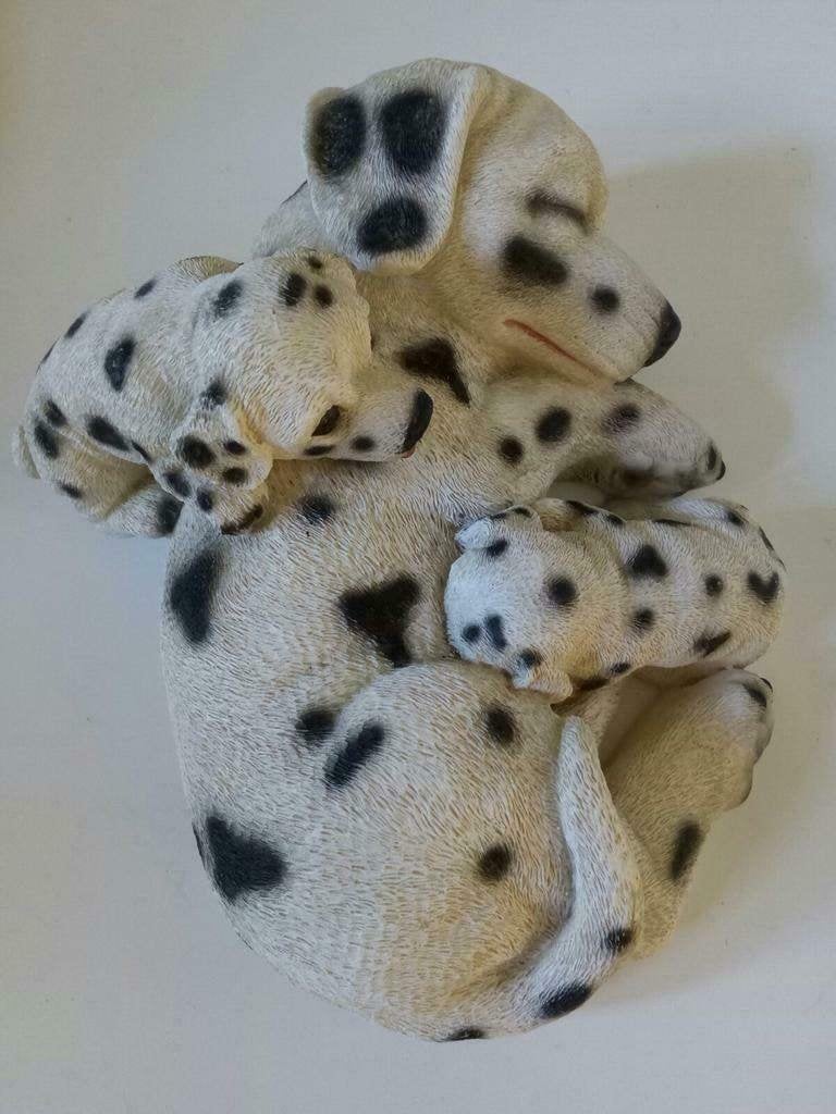 Polystone Dalmatiner met pups (Nijmegen oost), Ophalen of Verzenden, Zo goed als nieuw, Dier