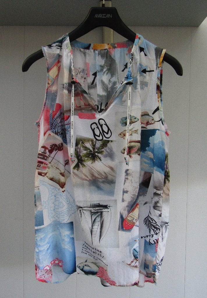 Marccain Top/Tuniek N3 valt als N4 NIEUW!!!, Kleding | Dames, Maat 38/40 (M), Overige kleuren, Nieuw, Ophalen of Verzenden