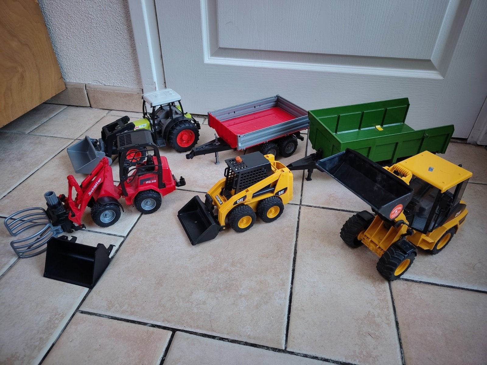 diverse bruder speelgoedvoertuigen:, Ophalen of Verzenden, Gebruikt