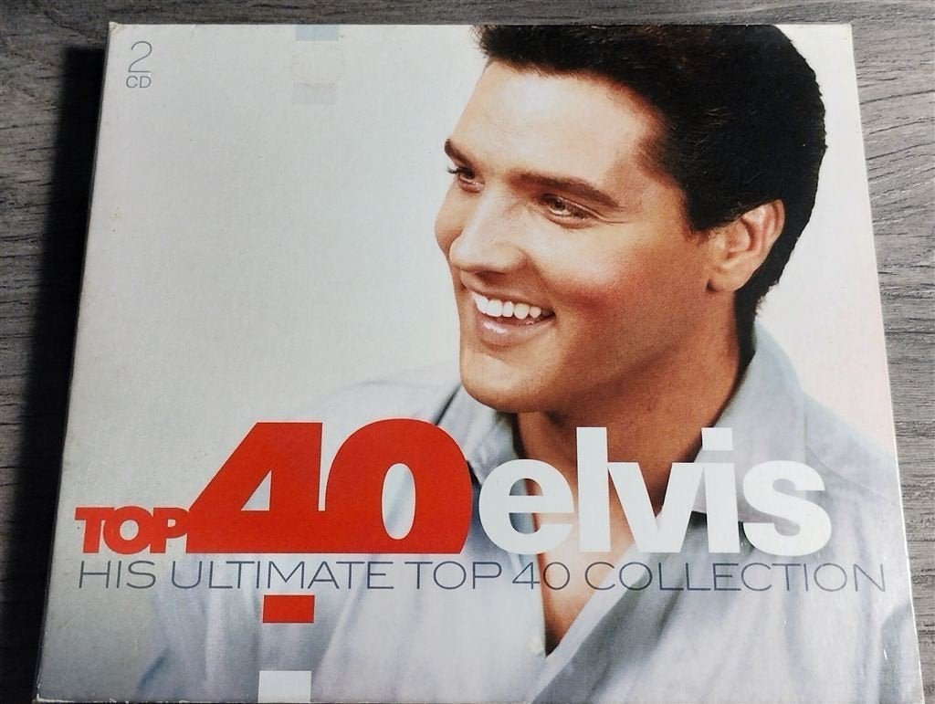 Elvis Presley - His Ultimate Top 40 Collection 2 CD Digipack, Ophalen of Verzenden, Zo goed als nieuw, Poprock