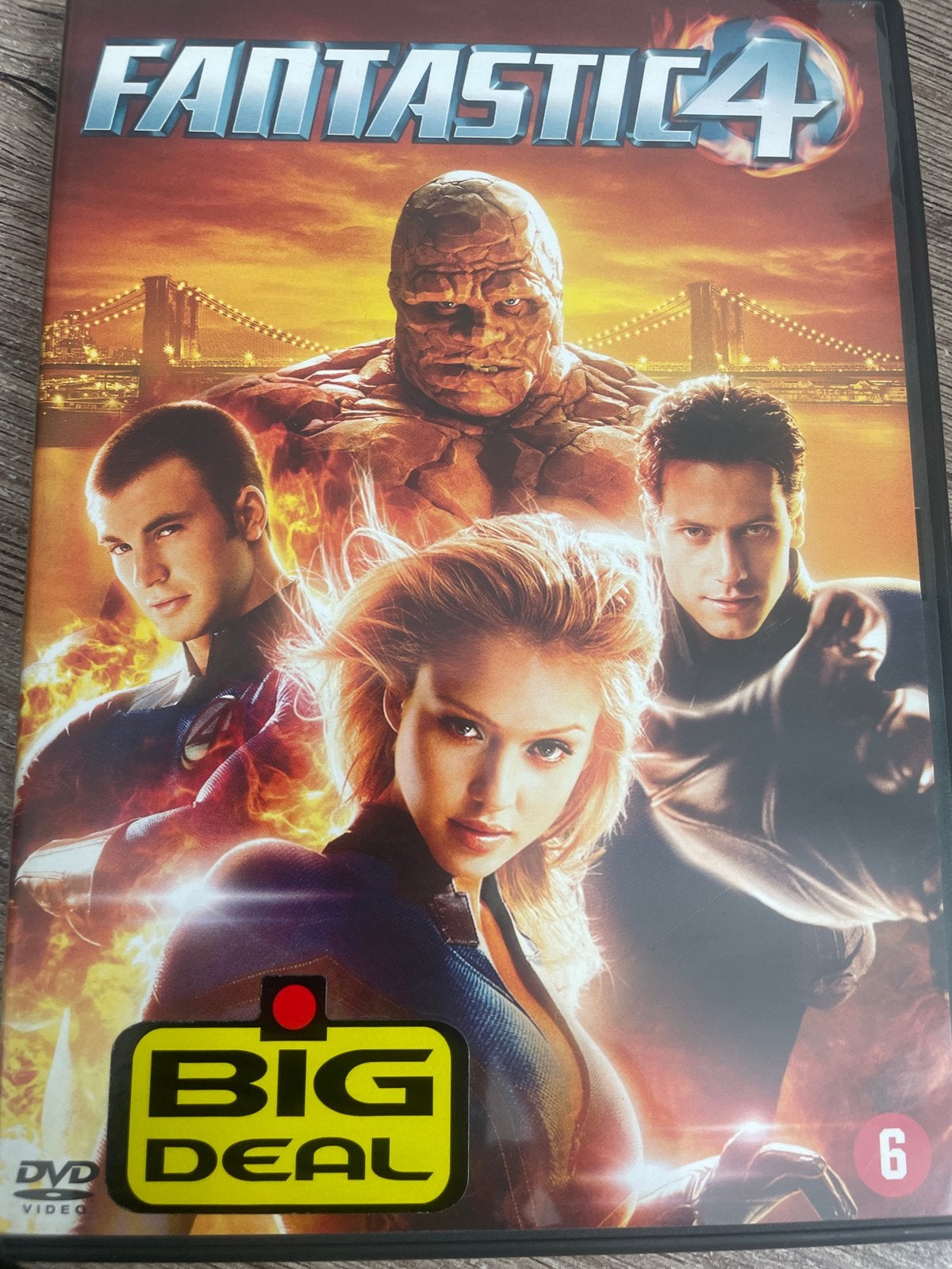 Fantastic Four DVD - Actie en avontuur, Nederlands, Ophalen of Verzenden, Zo goed als nieuw, Vanaf 6 jaar