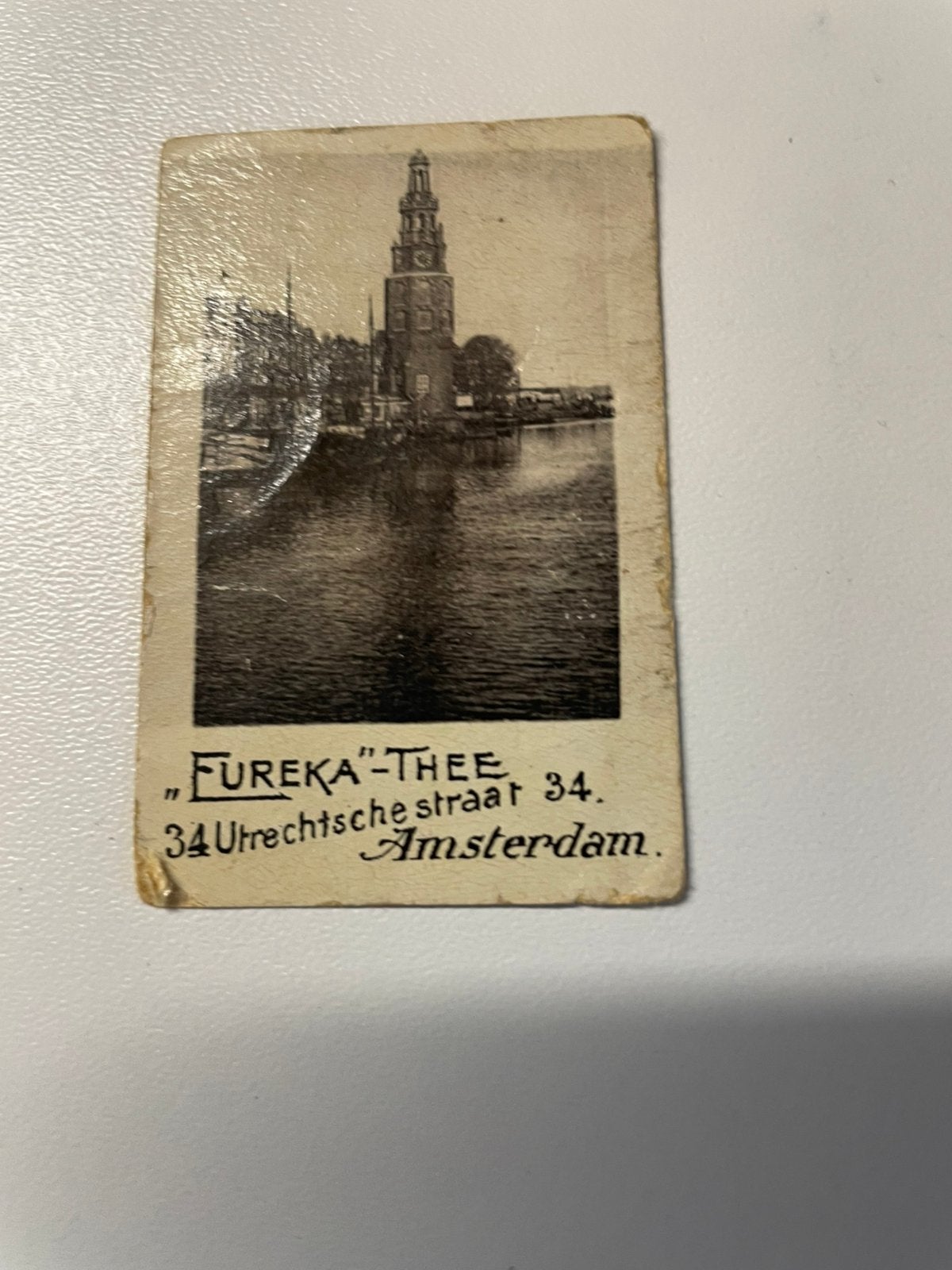 Arnhem.  Rotterdam. Almaar (5 xThee reclame), Ophalen of Verzenden, Voor 1940, Gebruikt, Overige onderwerpen