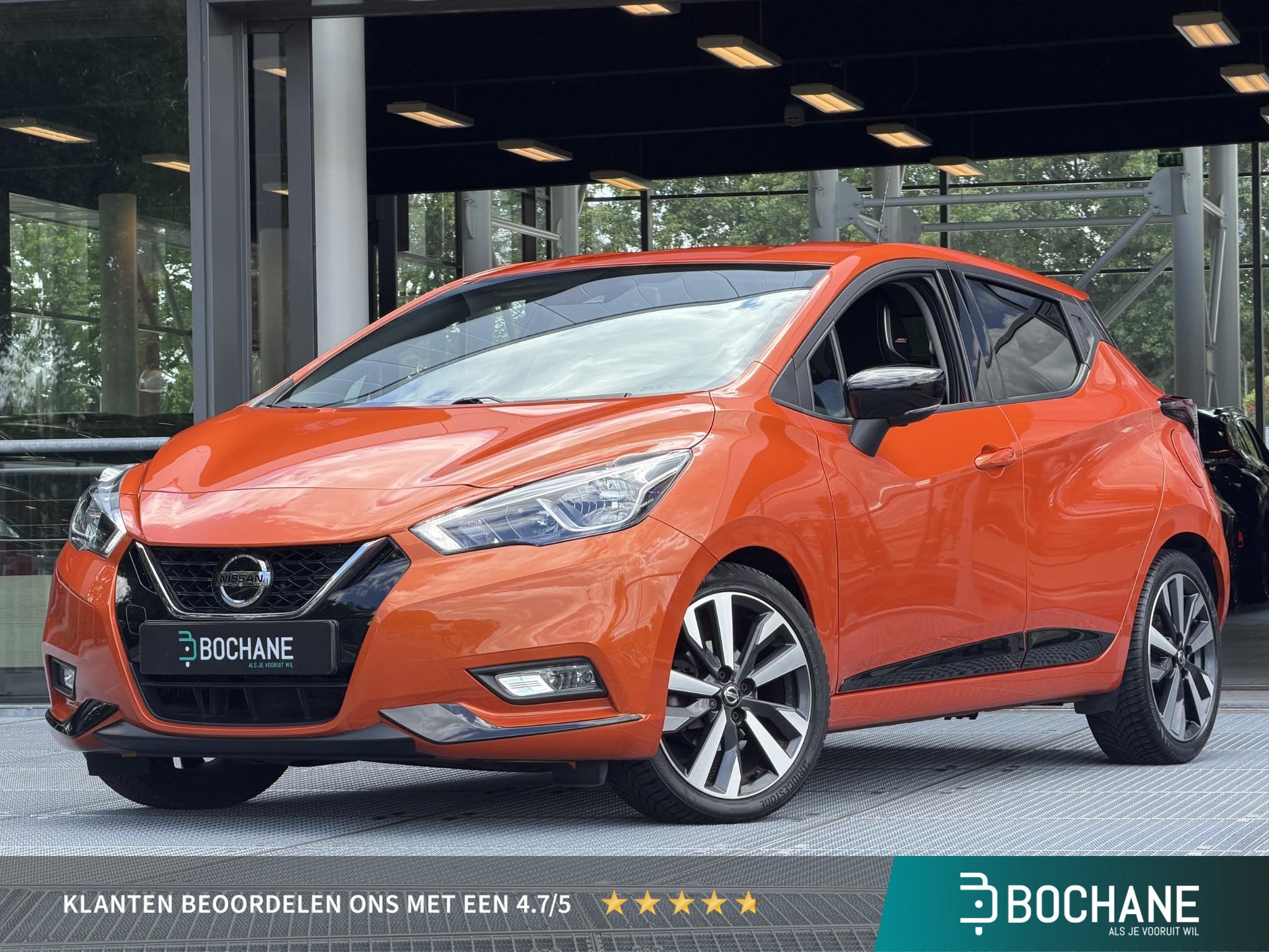 Nissan Micra 1.0 IG-T Tekna Automaat 100PK | Navigatie | Car, Gebruikt, Euro 6, Overige kleuren, 1055 kg