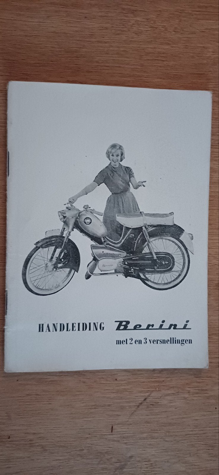 Berini met 2 en 3 versnellingen handleiding., Ophalen of Verzenden, Gebruikt