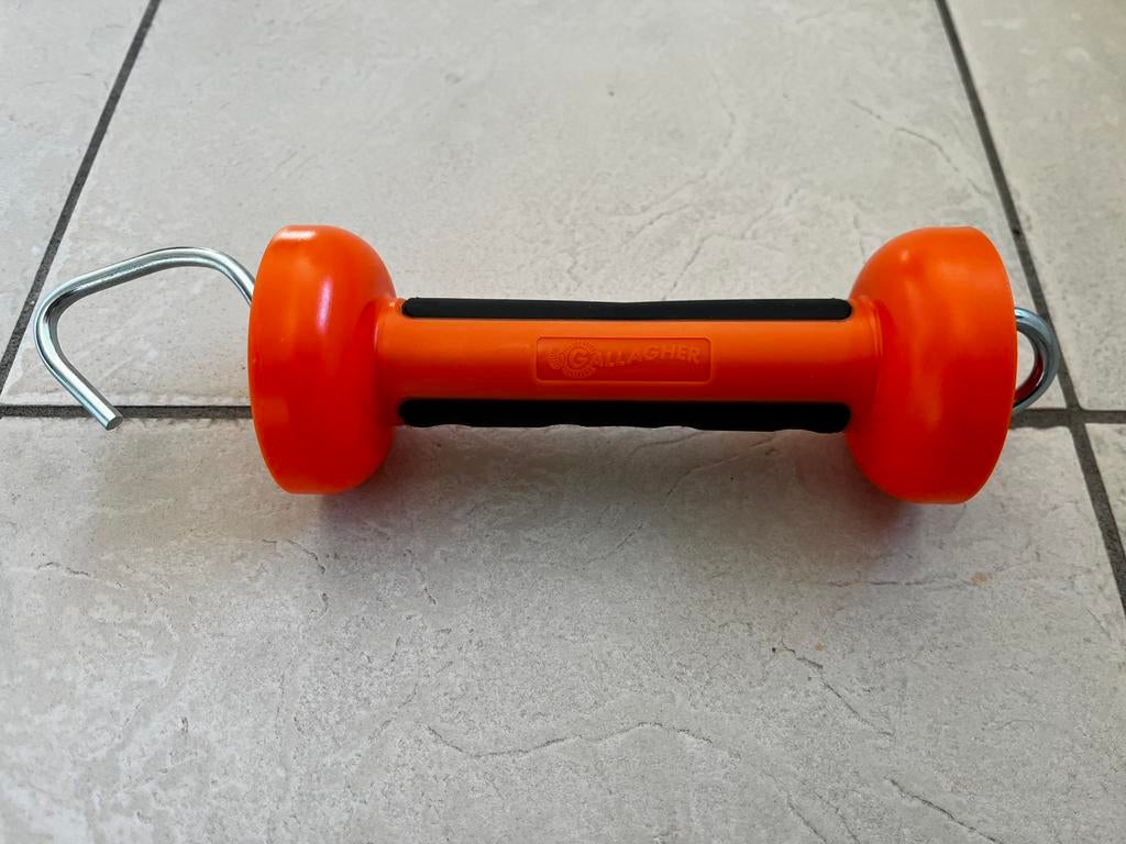 Gallagher Softgrip poortgrepen €3,50 per stuk.