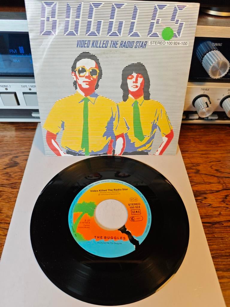 The Buggles - Video Killed The Radio Star (Single), Originele persing, Ophalen of Verzenden, Gebruikt, Pop