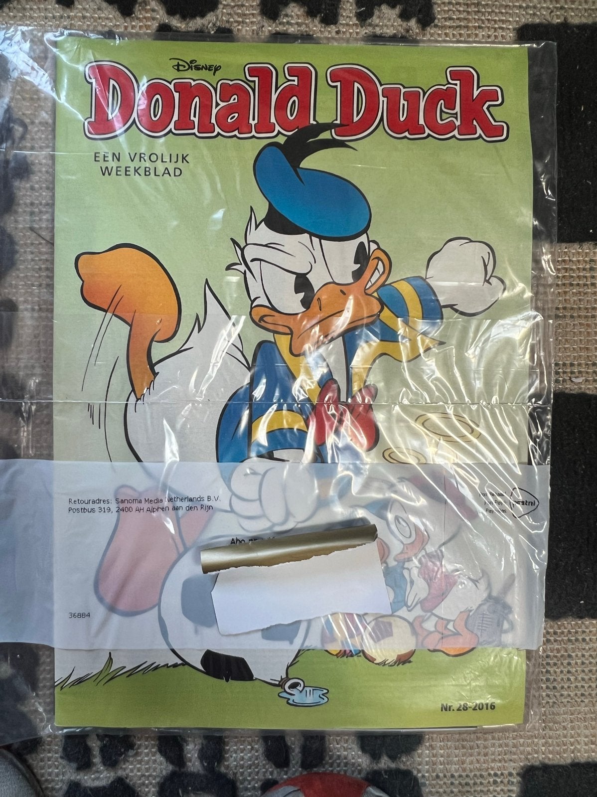 Donald Duck Weekblad nummer 48 - Nieuw in plastic, Eén stripboek, Ophalen of Verzenden, Nieuw