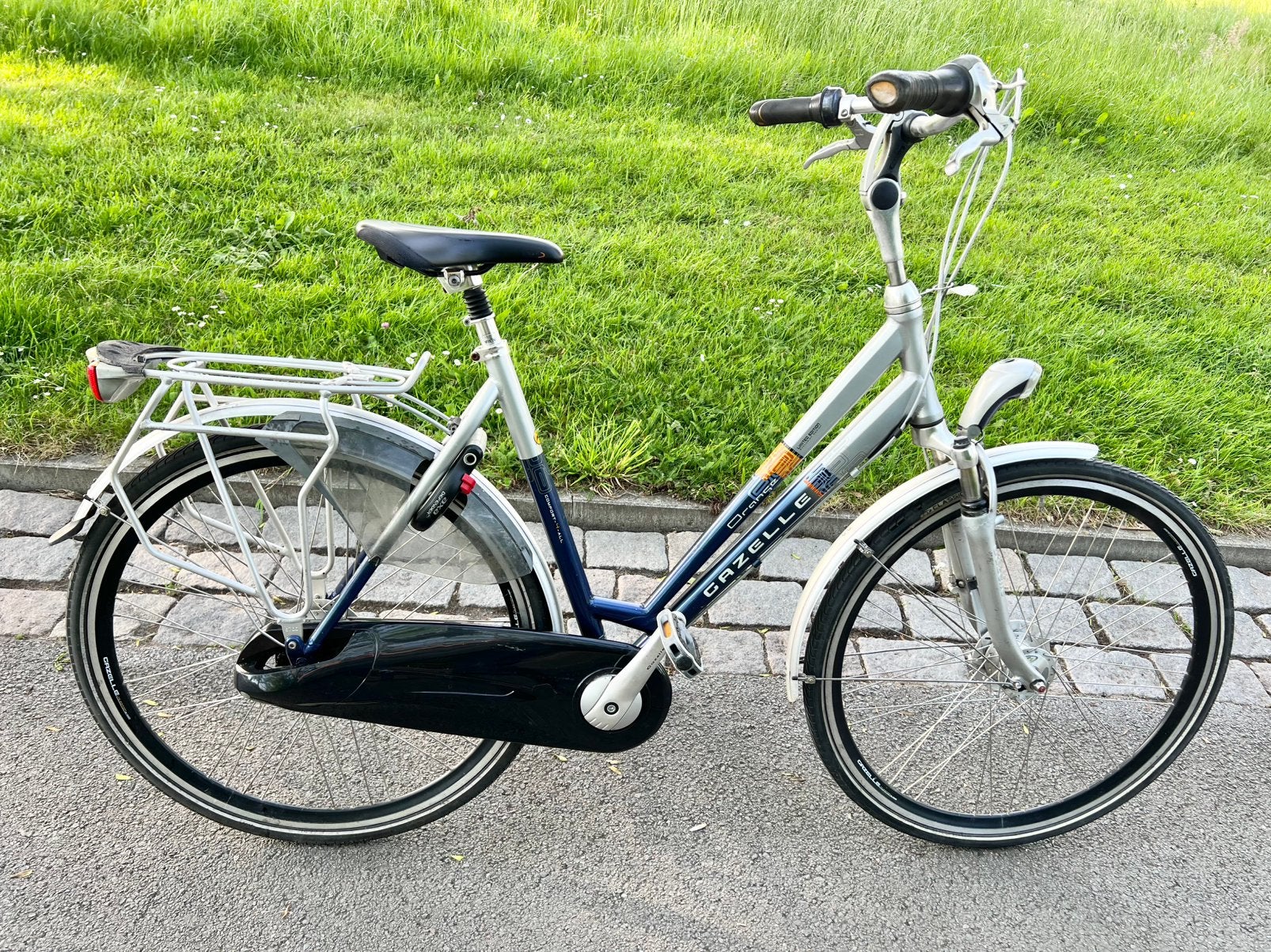 Gazelle Orange damesfiets 7 vers/ frame 57 cm/ 28 inch, Fietsen en Brommers, Fietsen | Dames | Damesfietsen, Gebruikt, Versnellingen