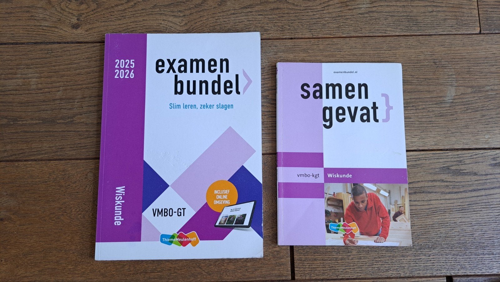 Examenbundel + samengevat Wiskunde vmbo-kgt - nieuwstaat, Boeken, Schoolboeken, Ophalen of Verzenden, Nieuw, VMBO