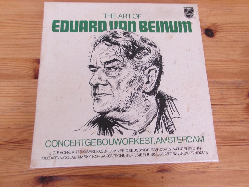 The art of eduard van beinum, Cd's en Dvd's, Vinyl | Klassiek, Boxset, Gebruikt, Ophalen of Verzenden, 12 inch