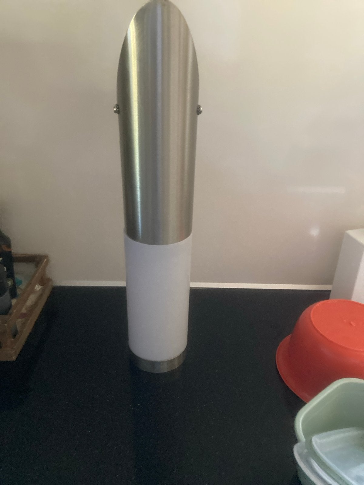 Moderne RVS wandlamp - Ranex RX1010, Gebruikt, Geschikt voor buiten, Overige fittingen, Ophalen of Verzenden
