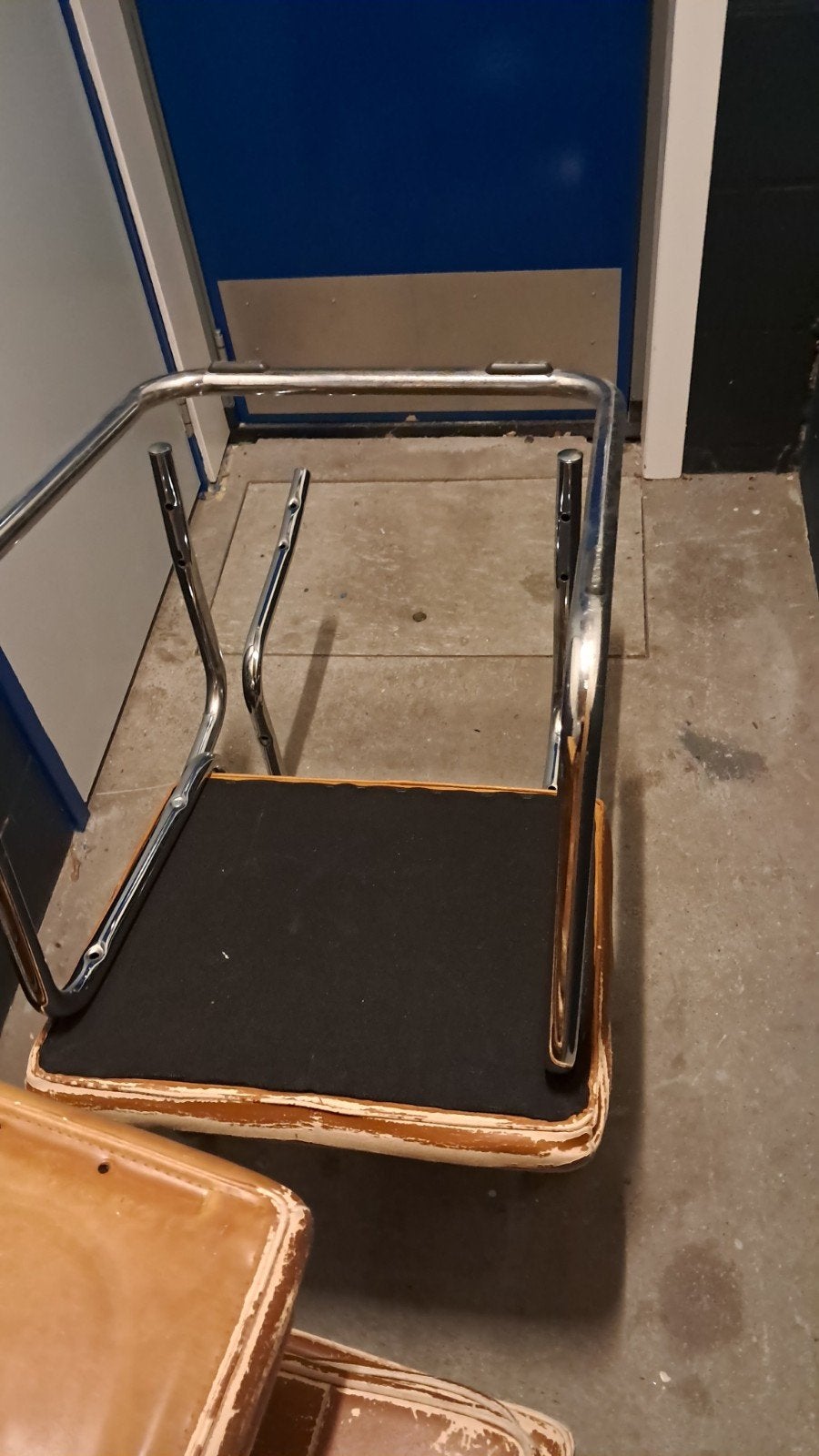 Buizen frame stoelen 4x, 100 liter of meer, Ophalen, Transportkar
