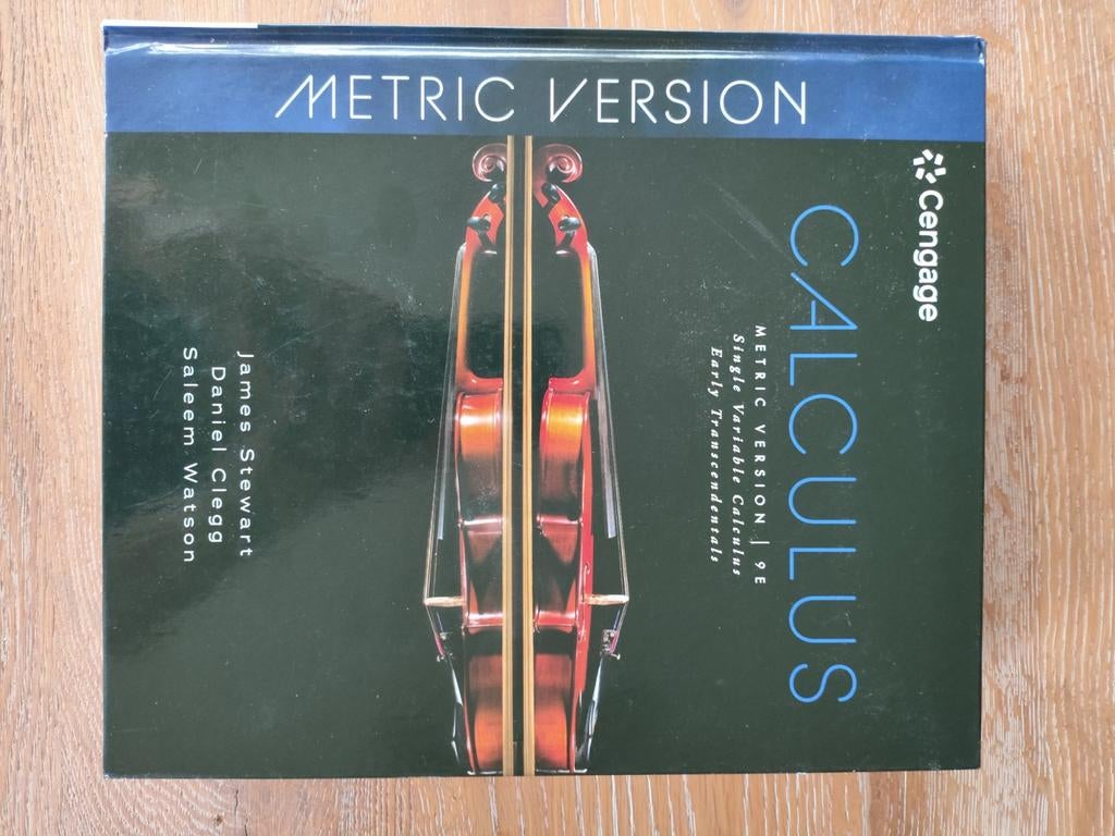 Single variable calculus - metric version, 9e, Boeken, Studieboeken en Cursussen, James Stewart, Daniel Clegg en Saleem Watson