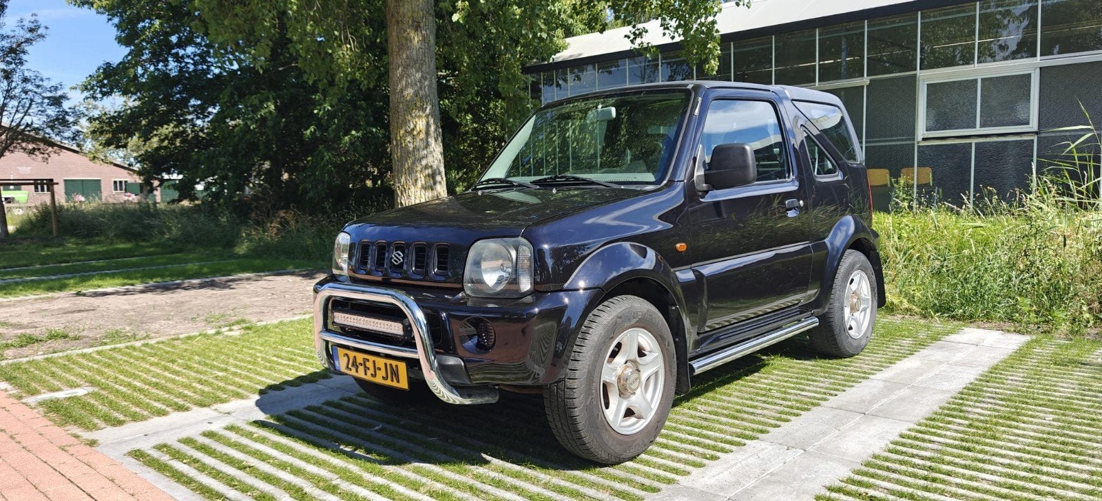 Suzuki Jimny JLX Cabrio hardtop 1.3 4x4 (2000) 173.877, Ophalen, Voor, Suzuki, Spatbord