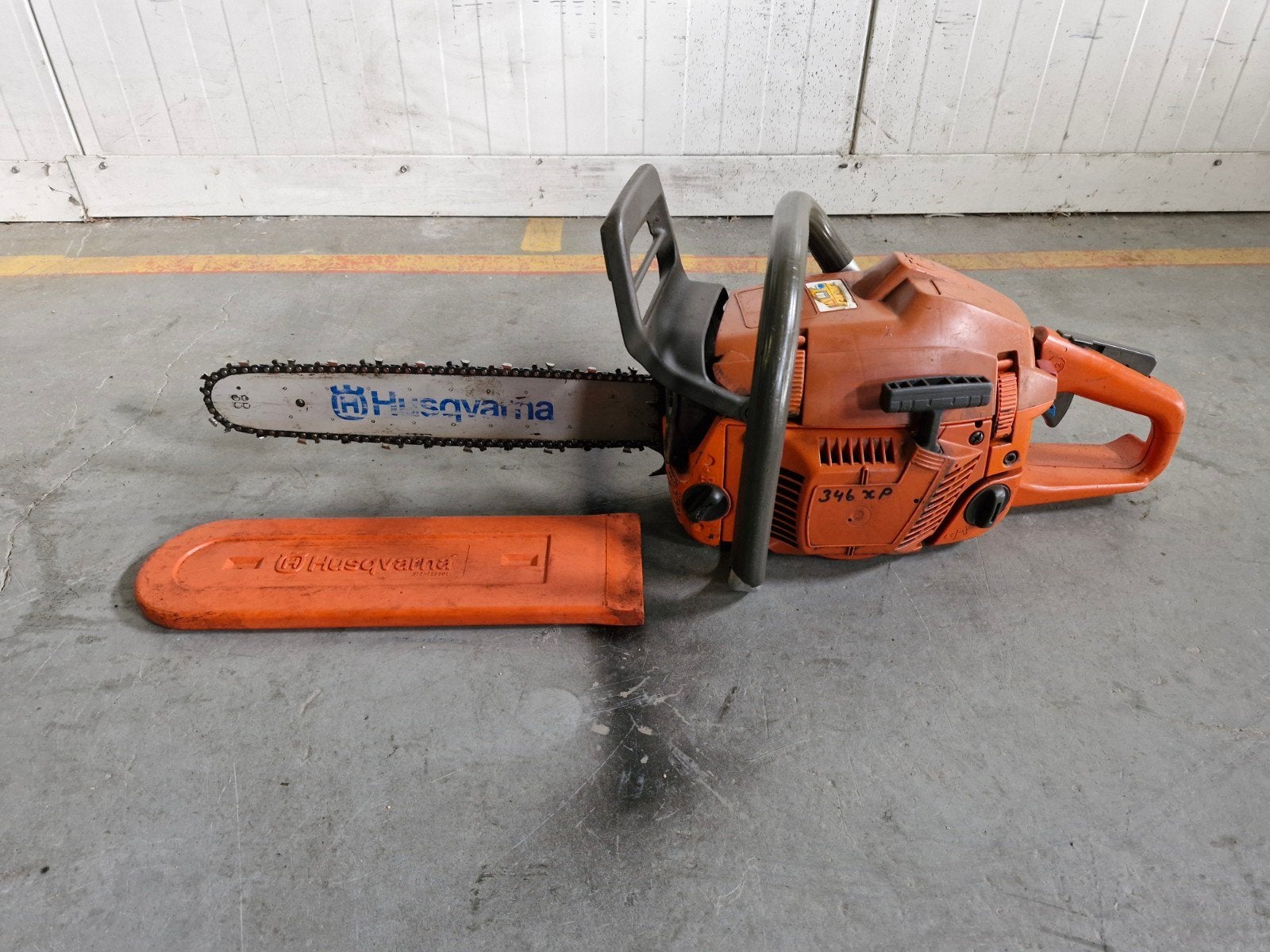husqvarna kettingzaag, Tuin en Terras, Ophalen, Benzine, ., .