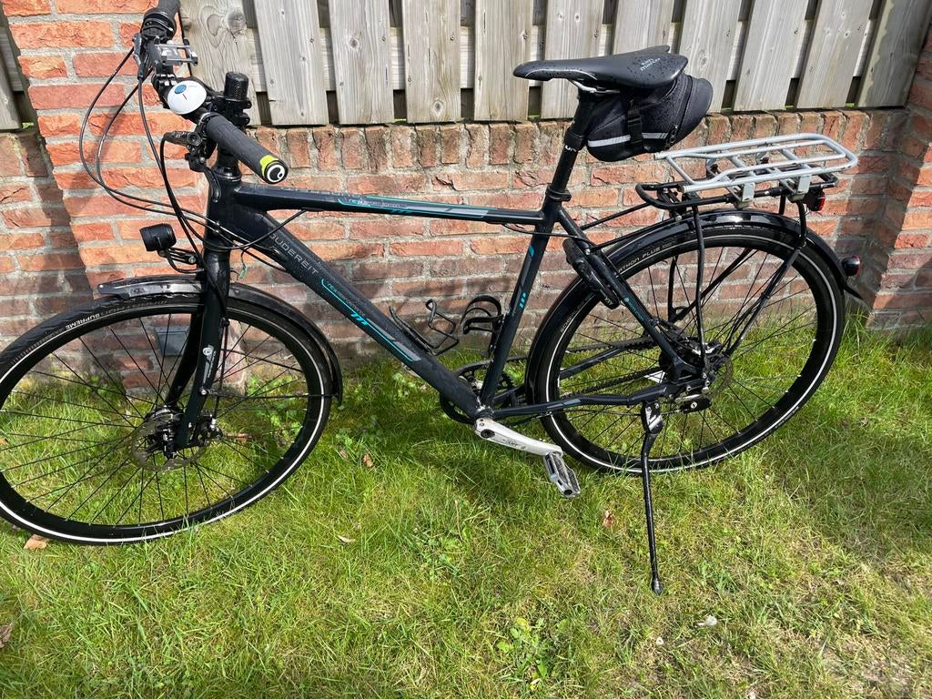 Gudereit Vakantiefiets met Rohloff - Maat 53, 28 inch, 10 tot 15 versnellingen, Zo goed als nieuw, Schijfrem