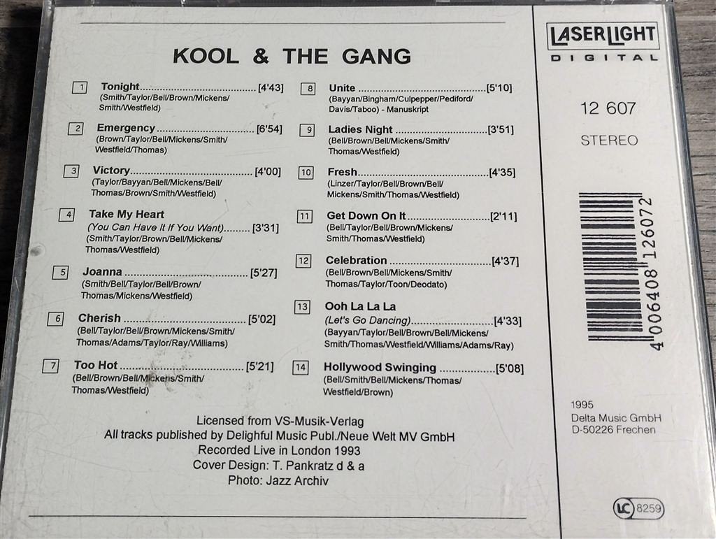 Kool & The Gang [Laserlight], Ophalen of Verzenden, Zo goed als nieuw