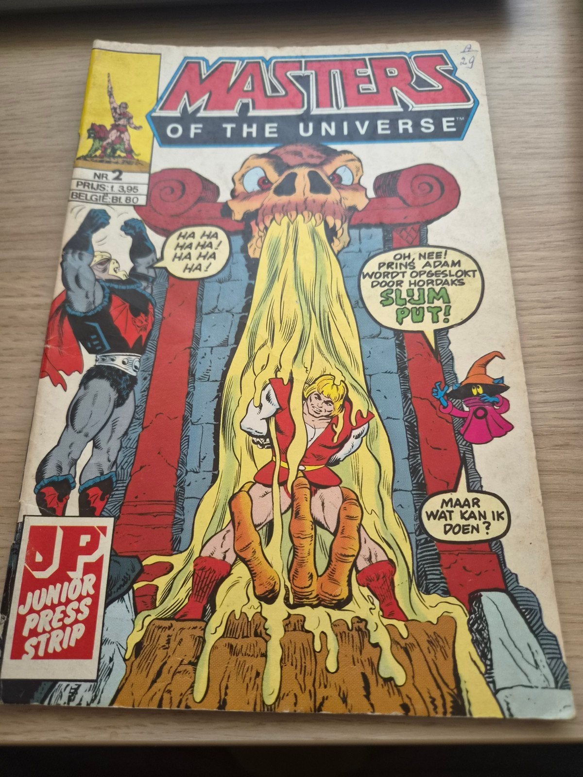 Masters of the Universe Stripboek Nr. 2 - Junior Press, Boeken, Ophalen of Verzenden