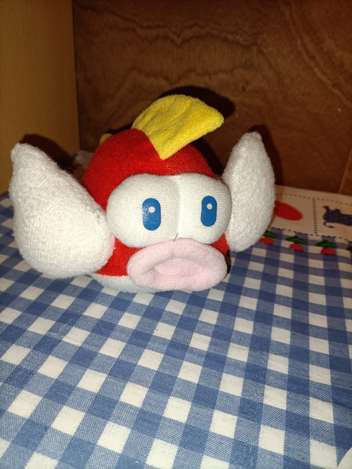 Vis knuffel van Mario Bros 16 cm x 14 cm, Ophalen of Verzenden, Zo goed als nieuw, Overige typen