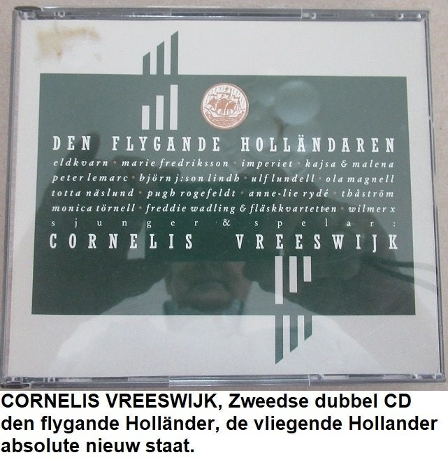 CORNELIS VREESWIJK,  dubbel CD de Vliegende Hollander, Cd's en Dvd's, Ophalen of Verzenden, Zo goed als nieuw