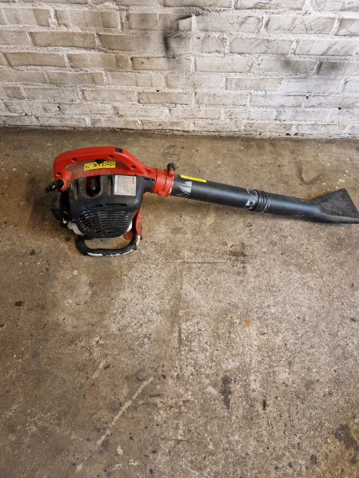 Grizzly BLSB 3030 Benzine Bladblazer - Gebruikt, Ophalen, Benzine, Gebruikt, Handgedragen