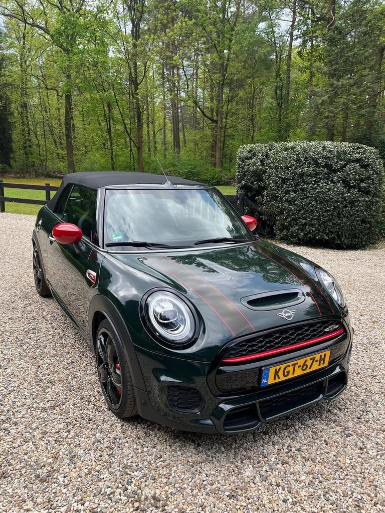 Mini Cabrio 2.0 231pk Aut 2021 Groen, Auto's, Mini, 1998 cc, 4 cilinders, Cabriolet, 4 stoelen