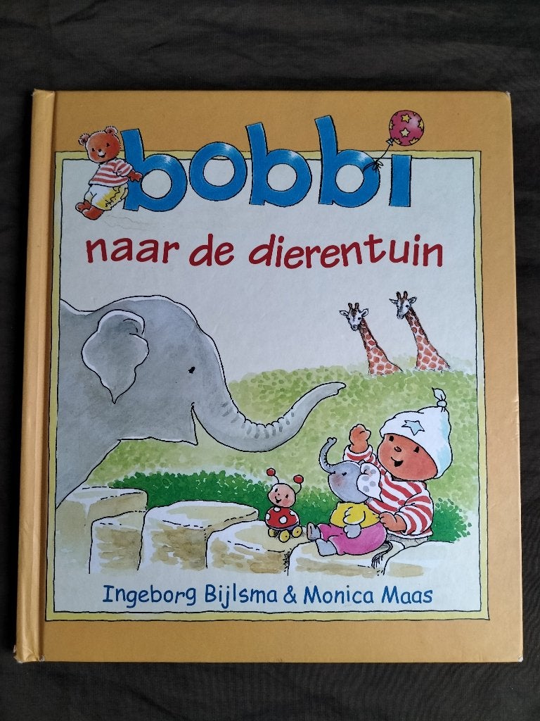 Ingeborg Bijlsma & Monica Maas - Bobbi naar de dierentuin XL, Ophalen of Verzenden, Zo goed als nieuw, Ingeborg Bijlsma & Monica Maas