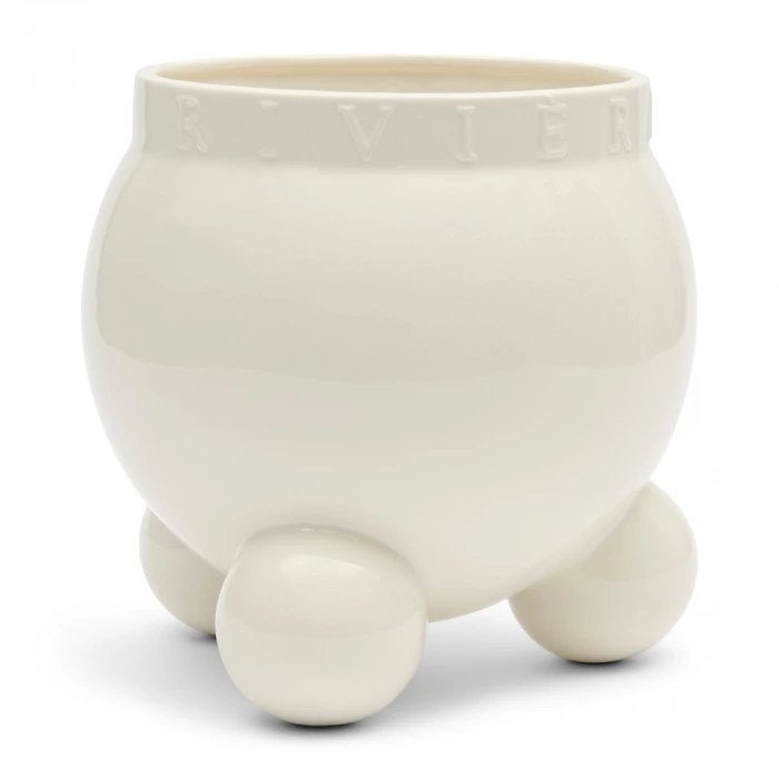 Rivièra Maison Giulia Bloempot, Nieuw!, 25 tot 40 cm, Rond, Ophalen of Verzenden, Minder dan 40 cm
