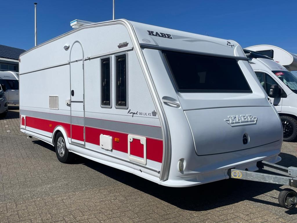 Kabe ROYAL 560 LXL KS 2011 met Truma Mover((( zondag open))), Caravans en Kamperen, Vast bed, Rondzit, Ringverwarming, Kabe