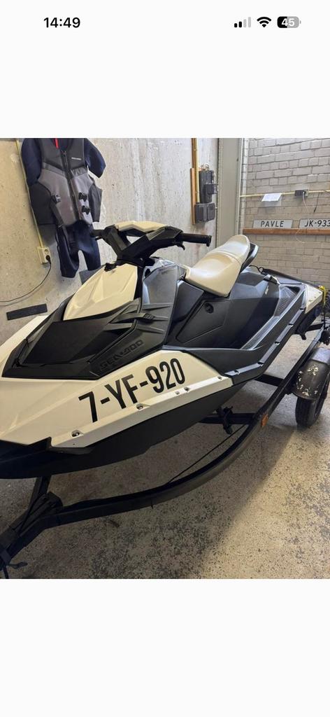 Sea-Doo Spark Fun 90PK (2018) – Instapklaar – Incl. Trailer, Watersport en Boten, Accessoires en Onderhoud, Ophalen, Zo goed als nieuw